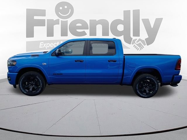 New 2026 Hydro Blue Pearl-Coat Exterior Paint RAM Big Horn/Lone Star image 8