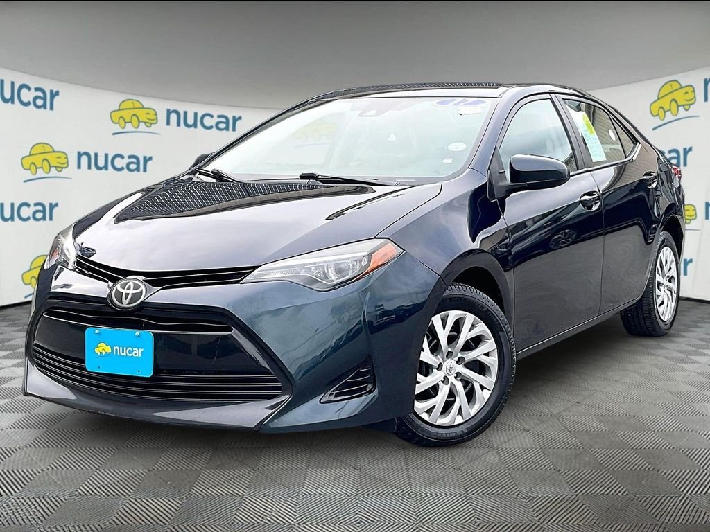 Used 2017 Blue Toyota LE image 3