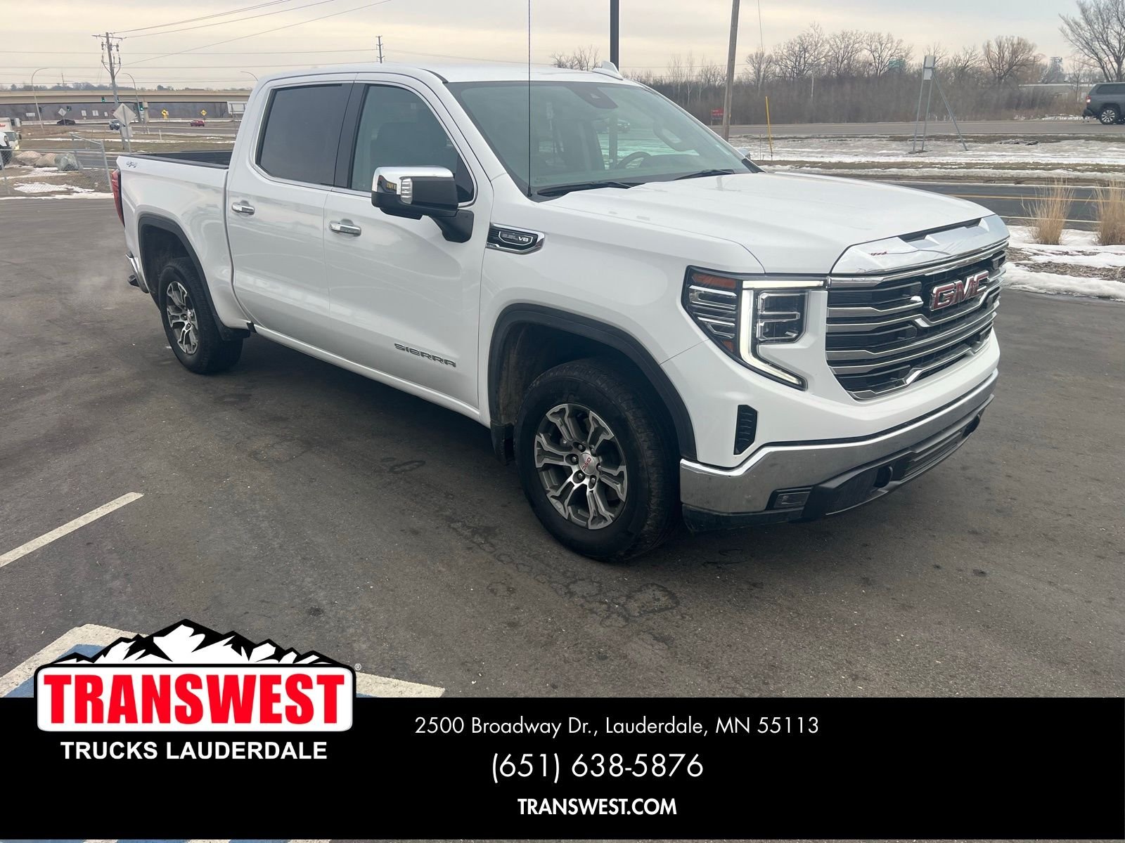 Used 2025 GMC Sierra 1500 SLT with VIN 1GTUUDED0SZ133896 for sale in Minneapolis, Minnesota