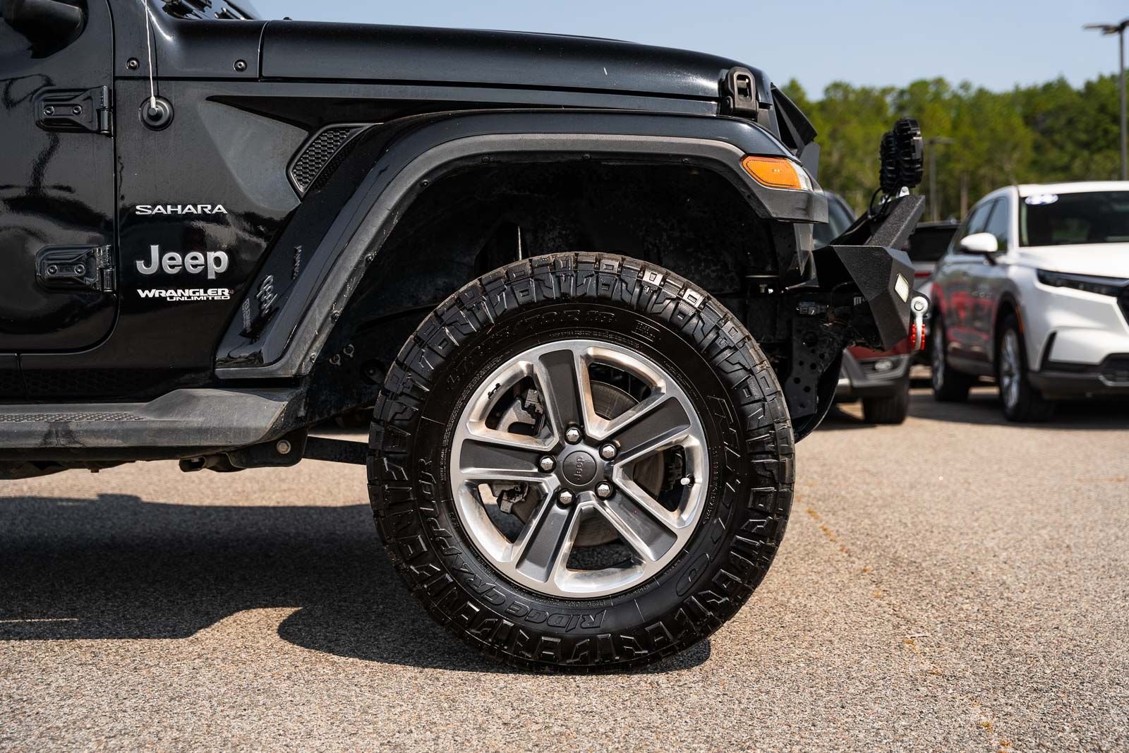 Certified Used 2021 Black Jeep Unlimited Sahara image 9