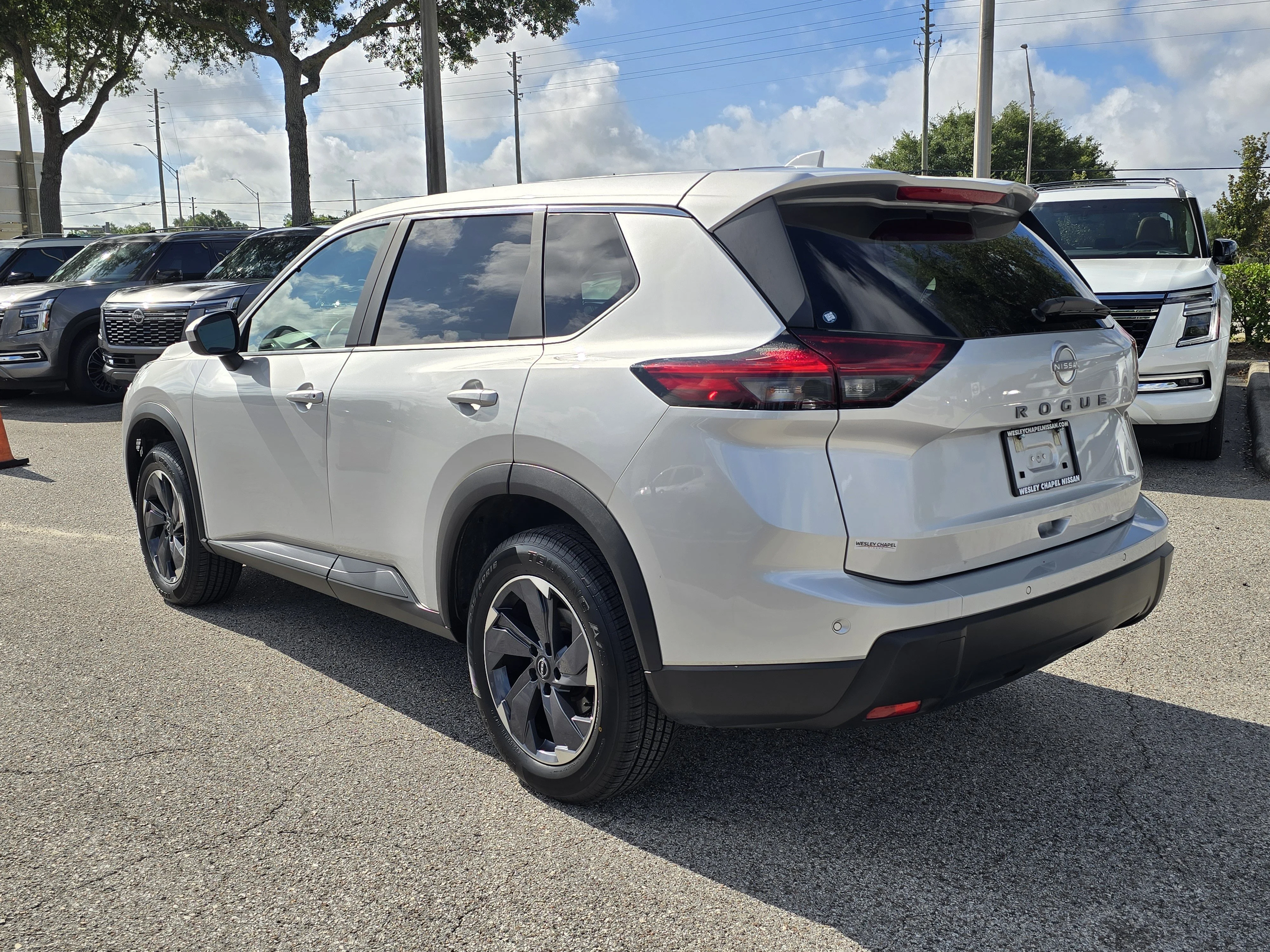 Certified Used 2025 Brilliant Silver Metallic Nissan SV image 6