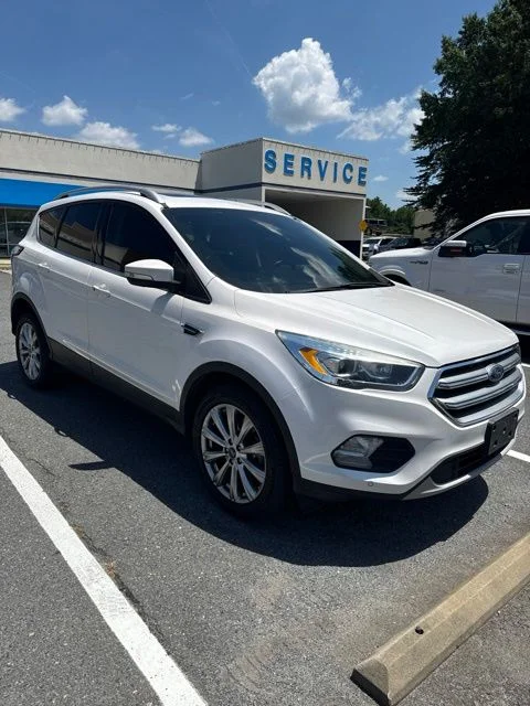 Used 2017 White Ford Titanium image 4