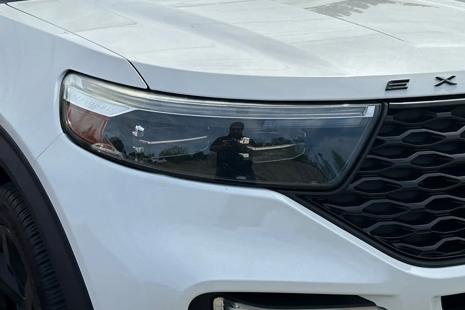 Used 2020 Star White Metallic Tri-Coat Ford ST image 8