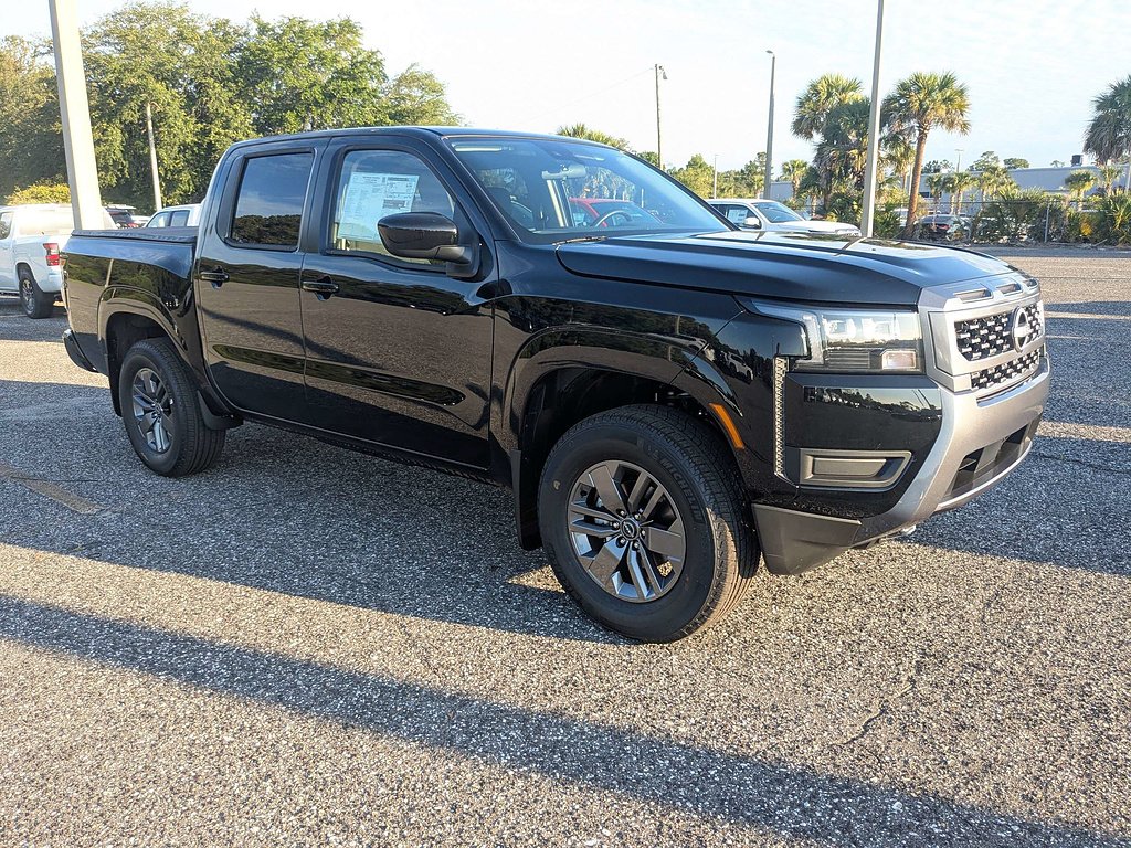 New 2026 Super Black Nissan Crew Cab SV image 2