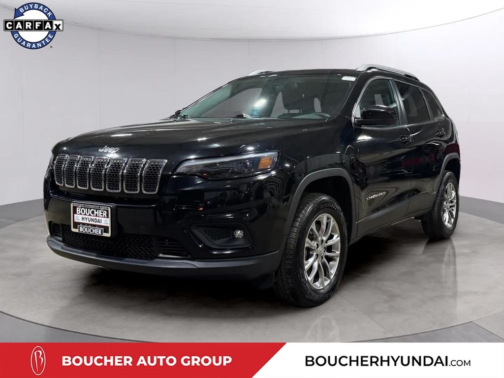 Used 2019 Diamond Black Crystal Pearlcoat Jeep Latitude Plus image 7