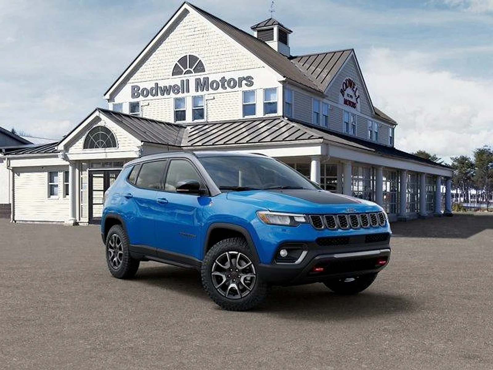 New 2026 Hydro Blue Pearl-Coat Exterior Paint Jeep Trailhawk image 5
