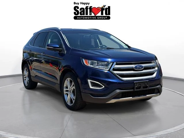 Used 2016 Blue Ford Titanium image 7