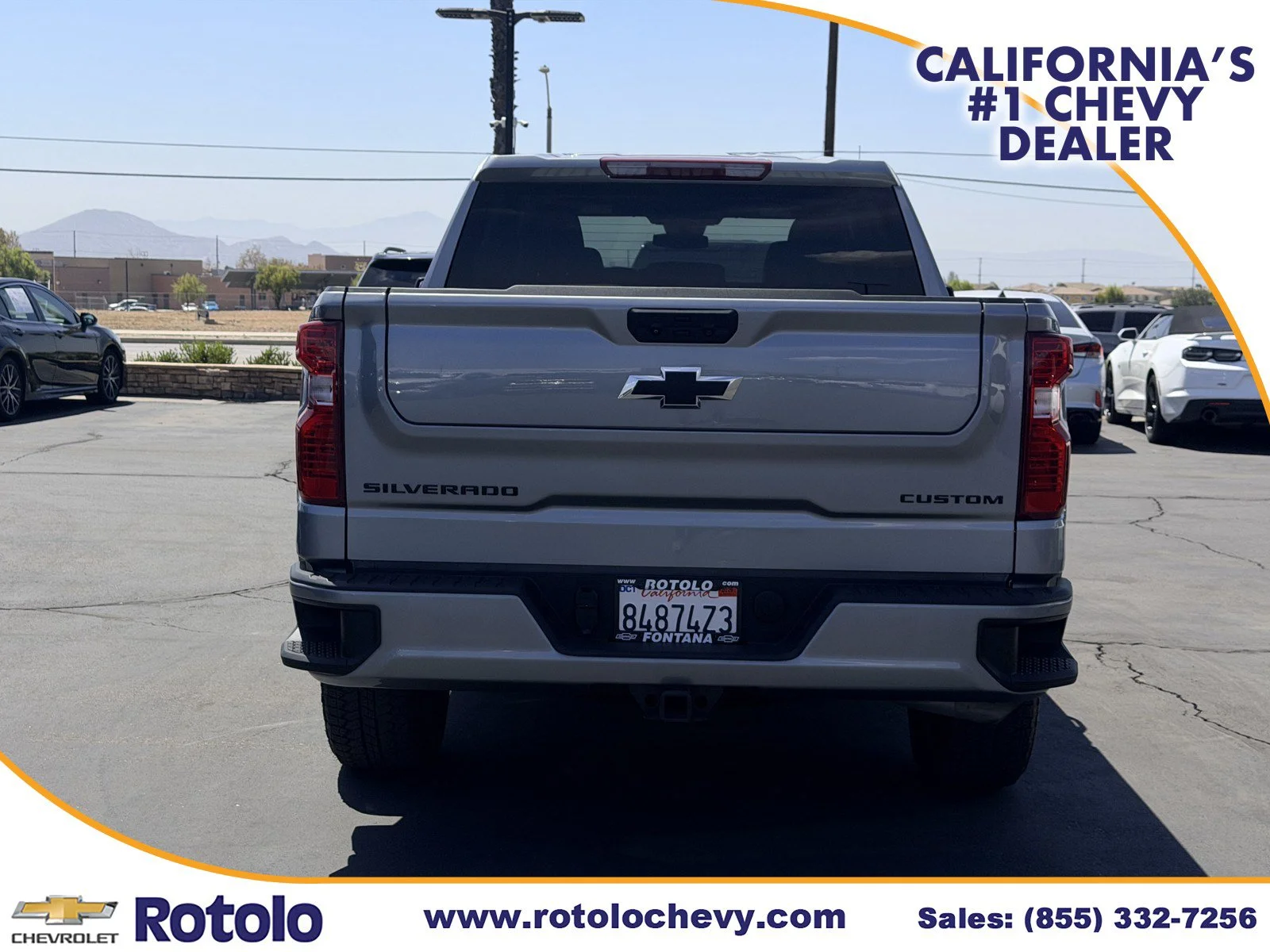 Used 2025 Sterling Gray Metallic Chevrolet Custom image 5