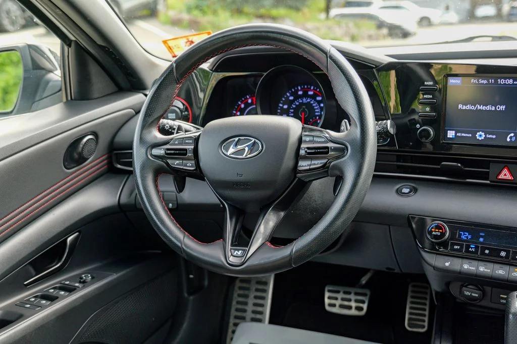 Used 2021 Ceramic White Hyundai N Line image 41