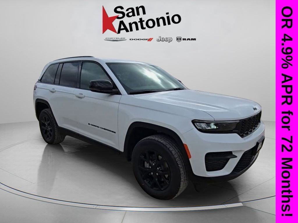 New 2025 Bright White Clear-Coat Exterior Paint Jeep Altitude X image 1