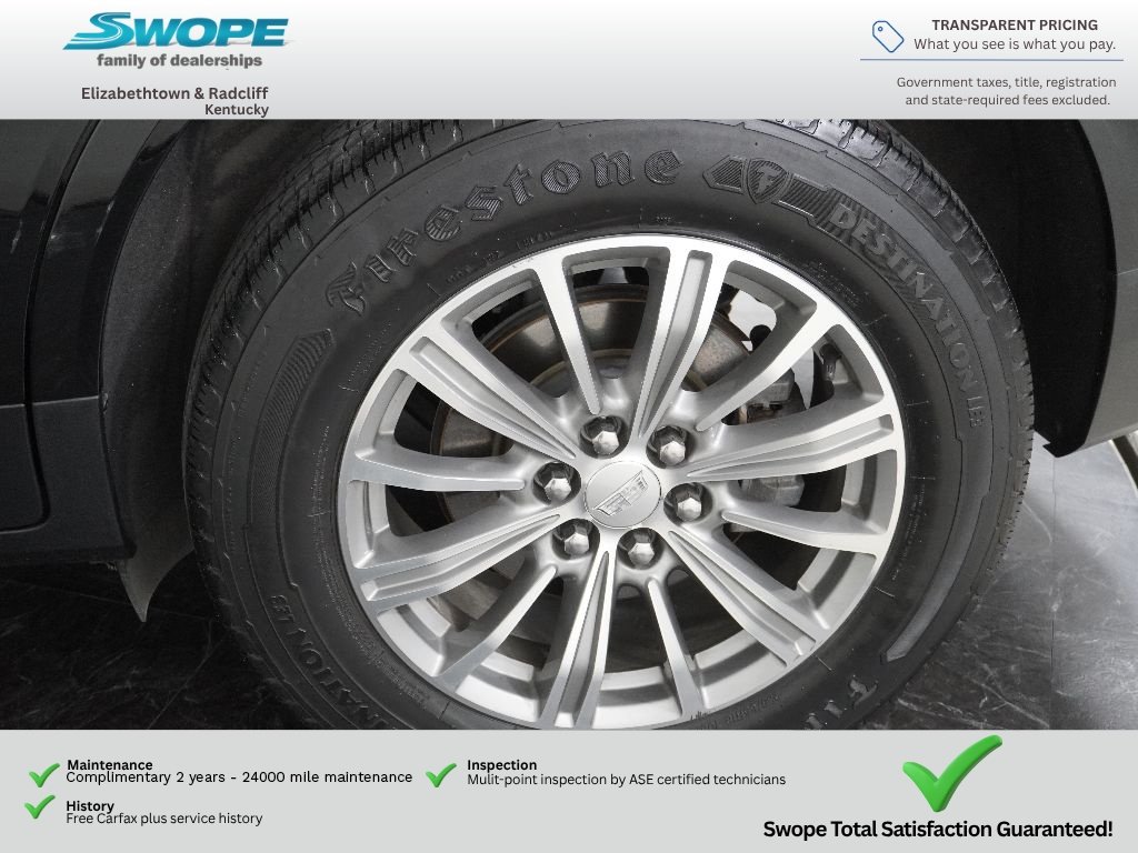Used 2017 Stellar Black Metallic Cadillac Luxury FWD image 29