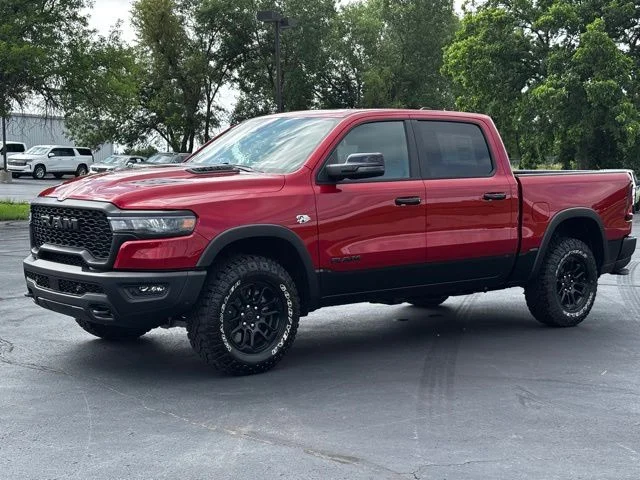 New 2026 Molten Red Pearl-Coat Exterior Paint RAM Rebel image 3