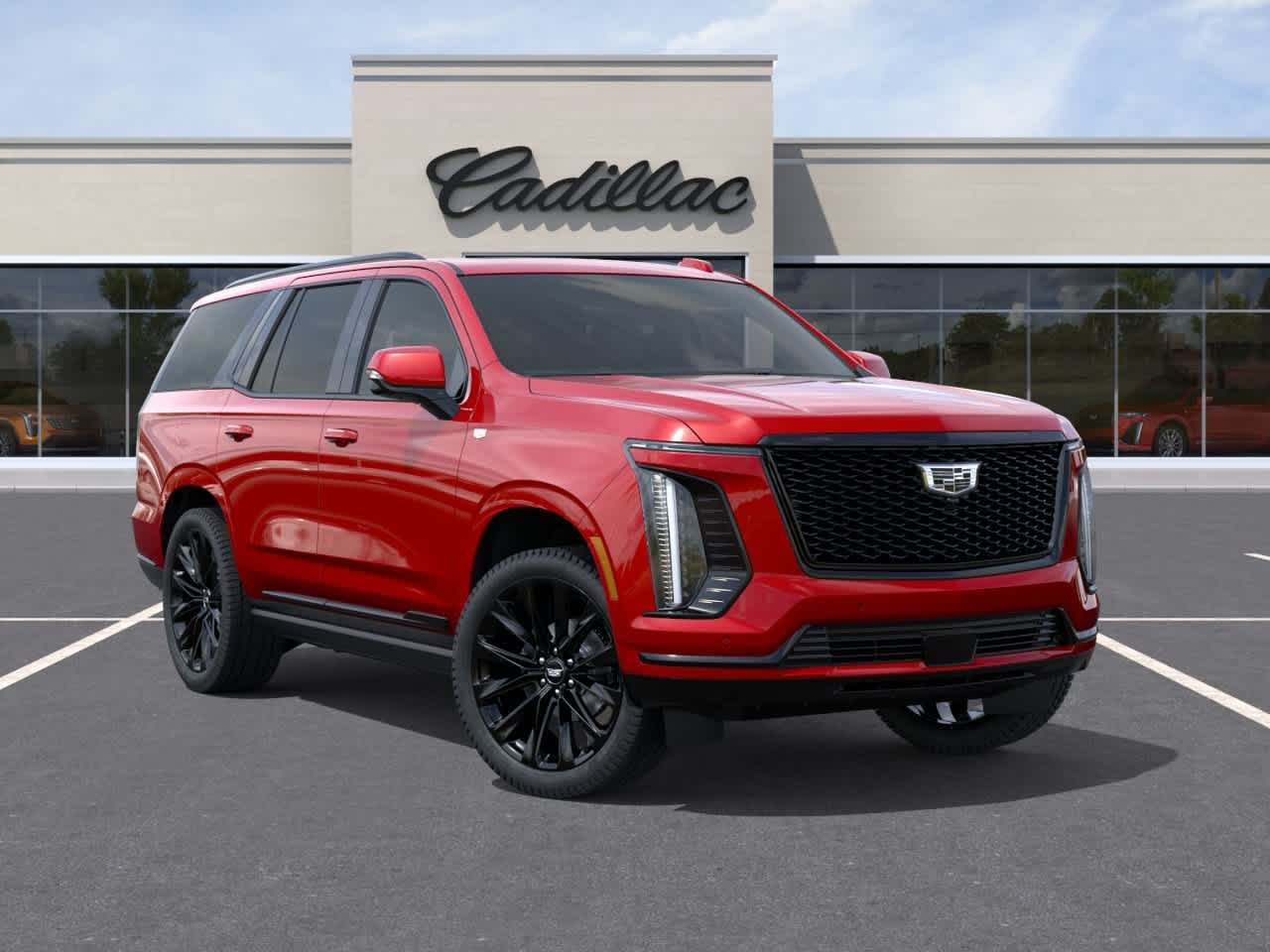 New 2027 Radiant Red Tintcoat Cadillac Platinum Sport image 7