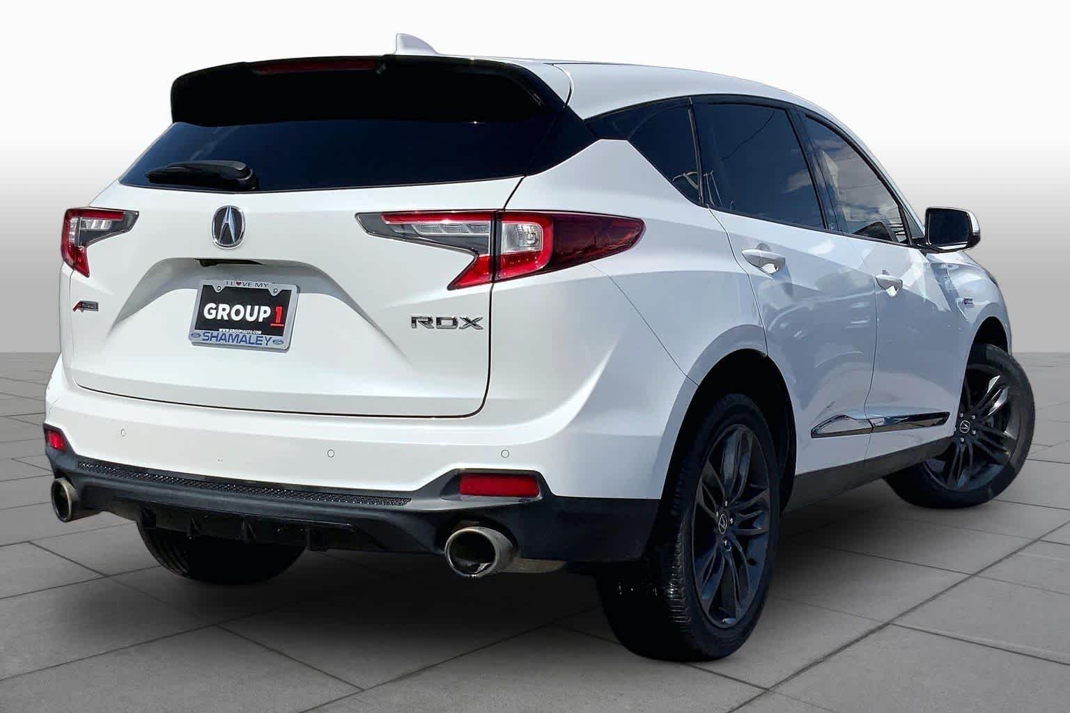 Used 2022 Platinum White Pearl Acura w/A-Spec Package image 13
