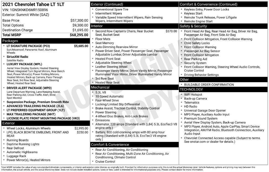 Used 2021 White Chevrolet LT image 35