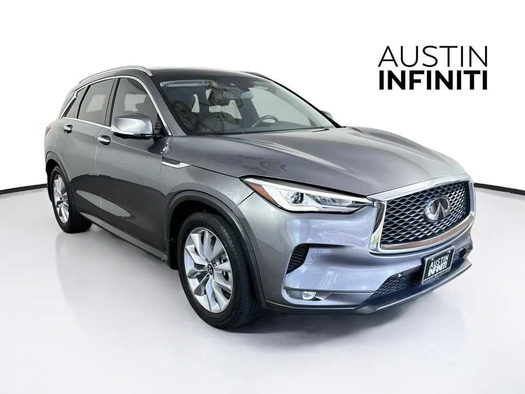 Certified Used 2021 Gray INFINITI ESSENTIAL image 1