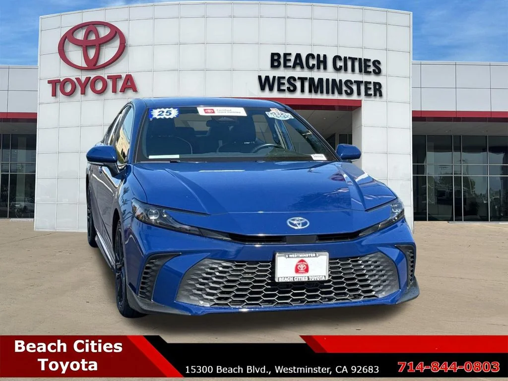 Used 2025 Blue Toyota SE image 3