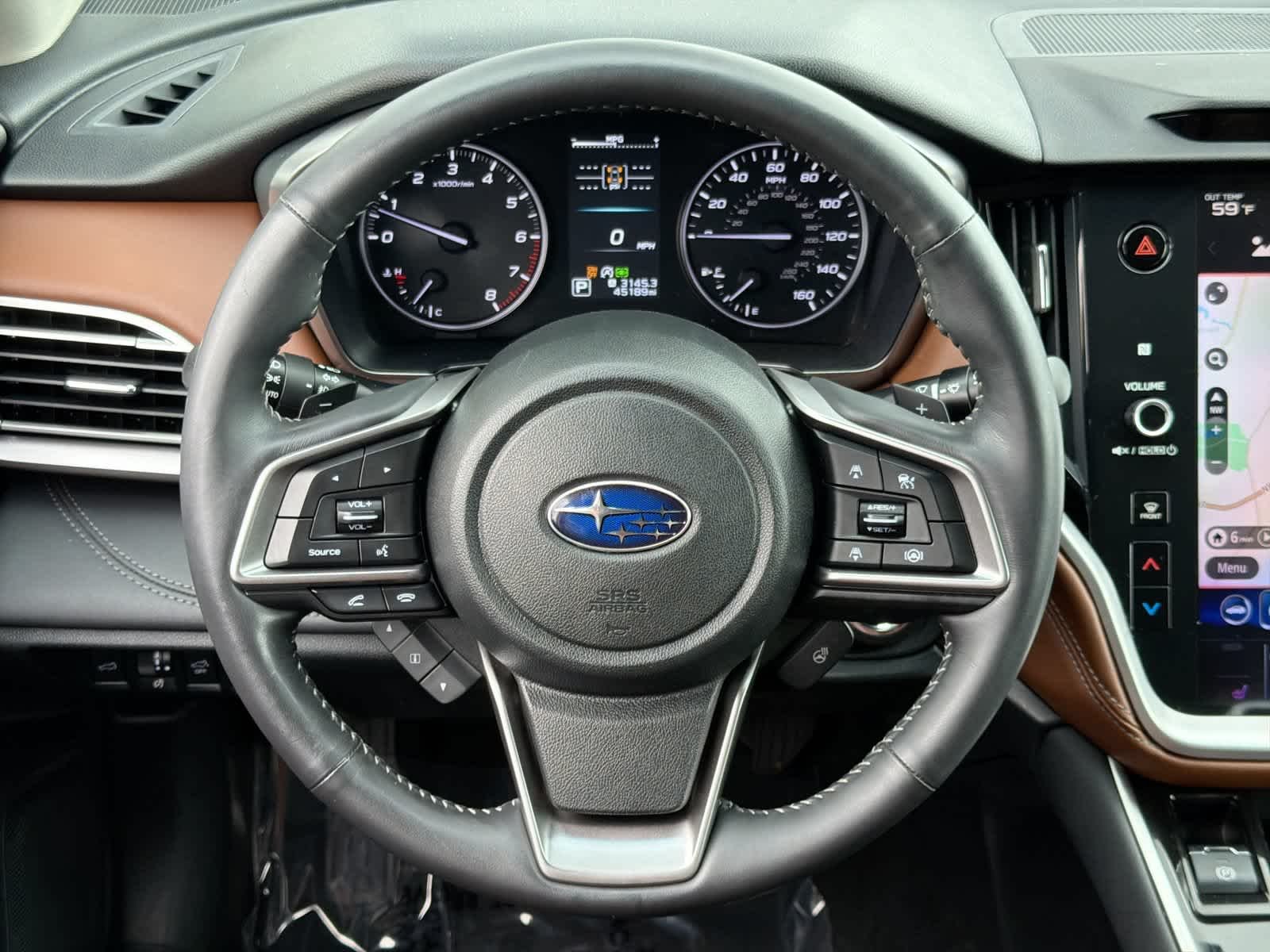 Used 2020 Crystal White Pearl Subaru Touring image 24
