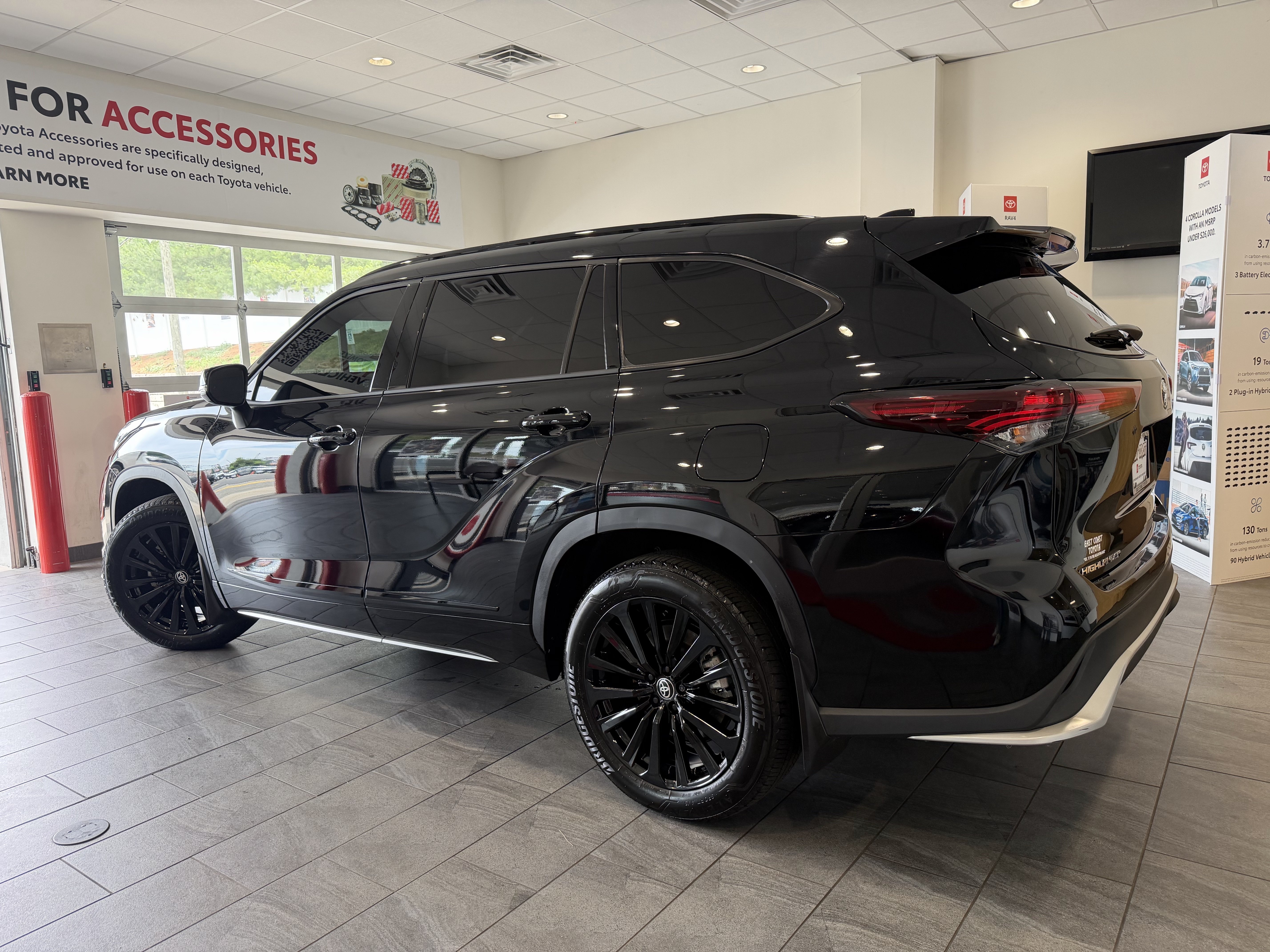 Certified Used 2025 Black Toyota XSE image 4