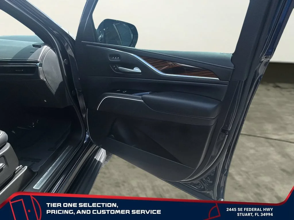 Used 2024 Galactic Gray Metallic Cadillac Premium Luxury image 31