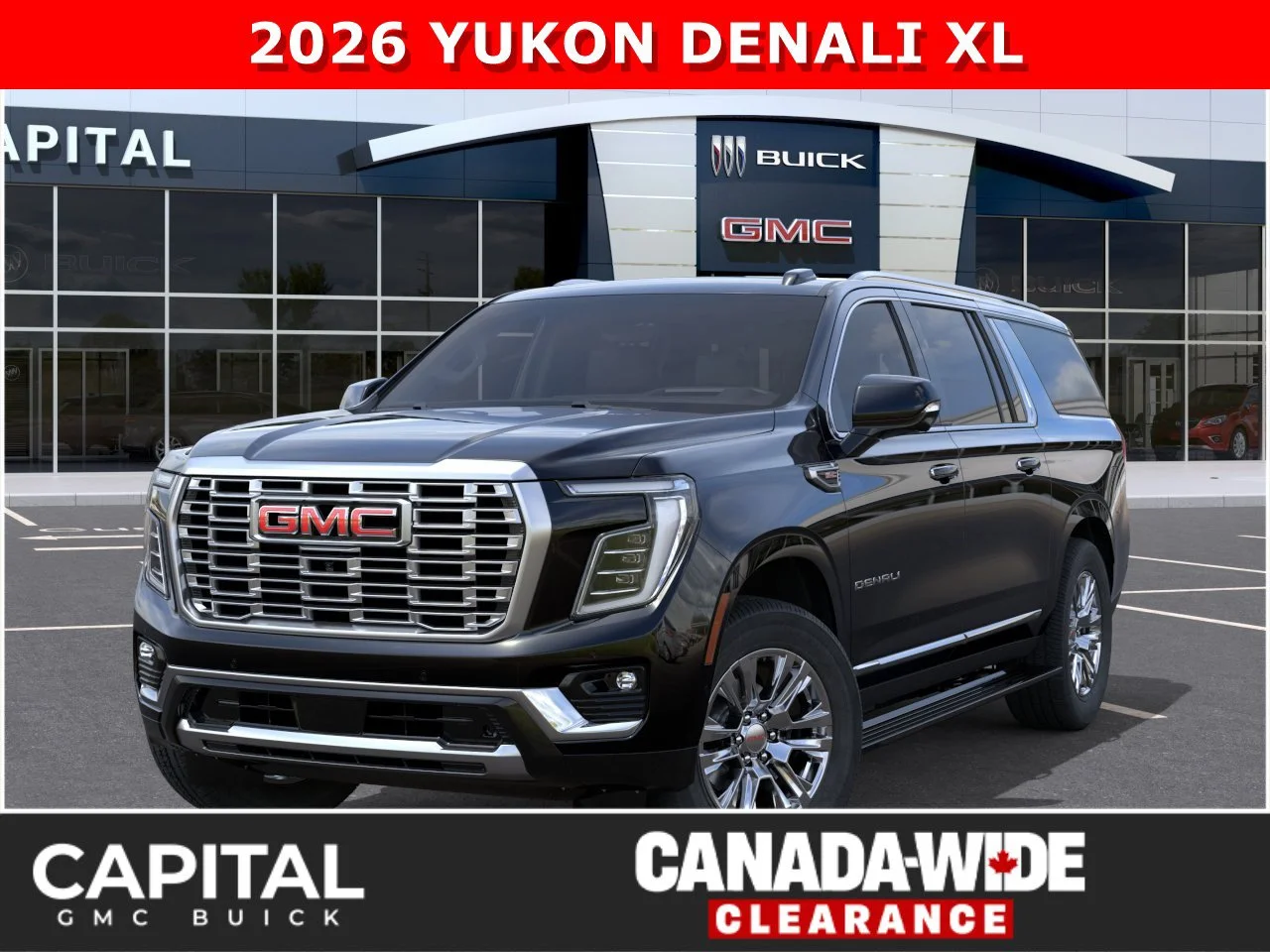 New 2026 ONYX BLACK GMC Denali image 1