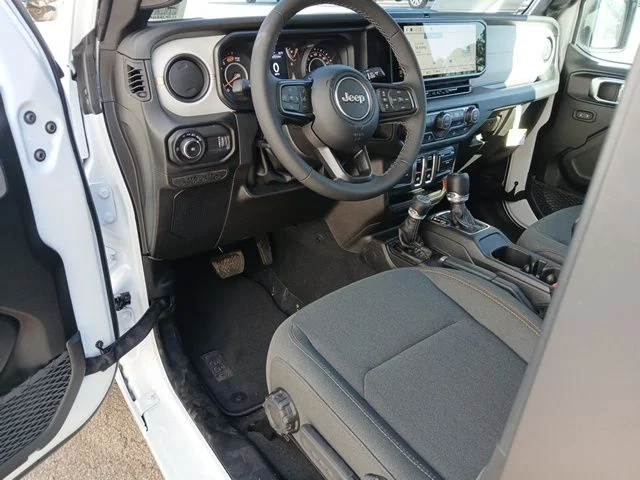 New 2026 Bright White Clear-Coat Exterior Paint Jeep Sport S image 40