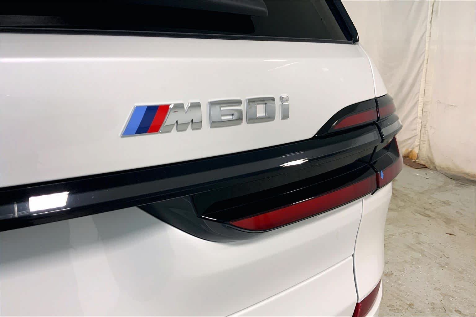 New 2026 Mineral White Metallic BMW M60i image 15