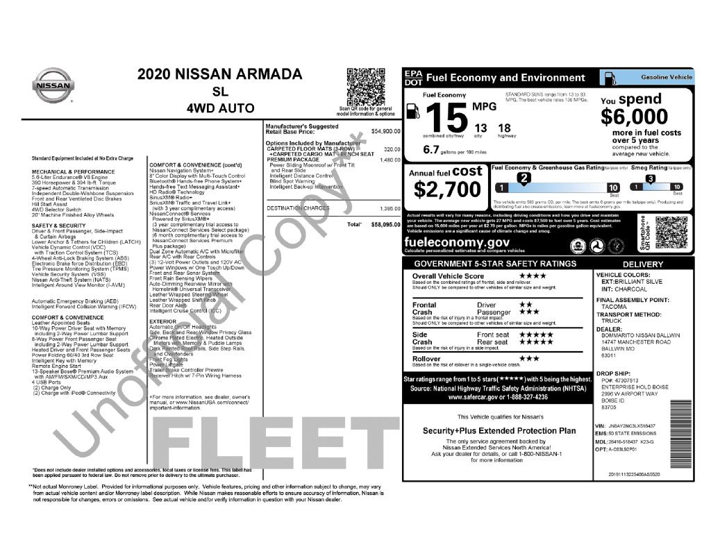 Used 2020 Silver Nissan SL image 2