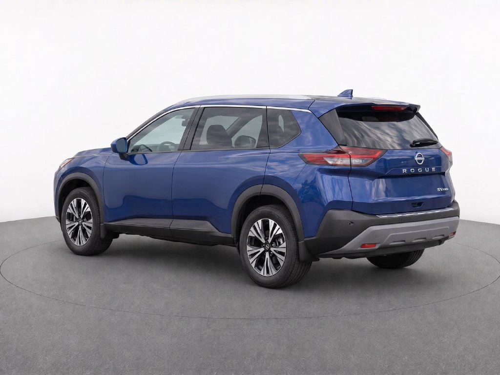 Certified Used 2023 Blue Nissan SV image 4