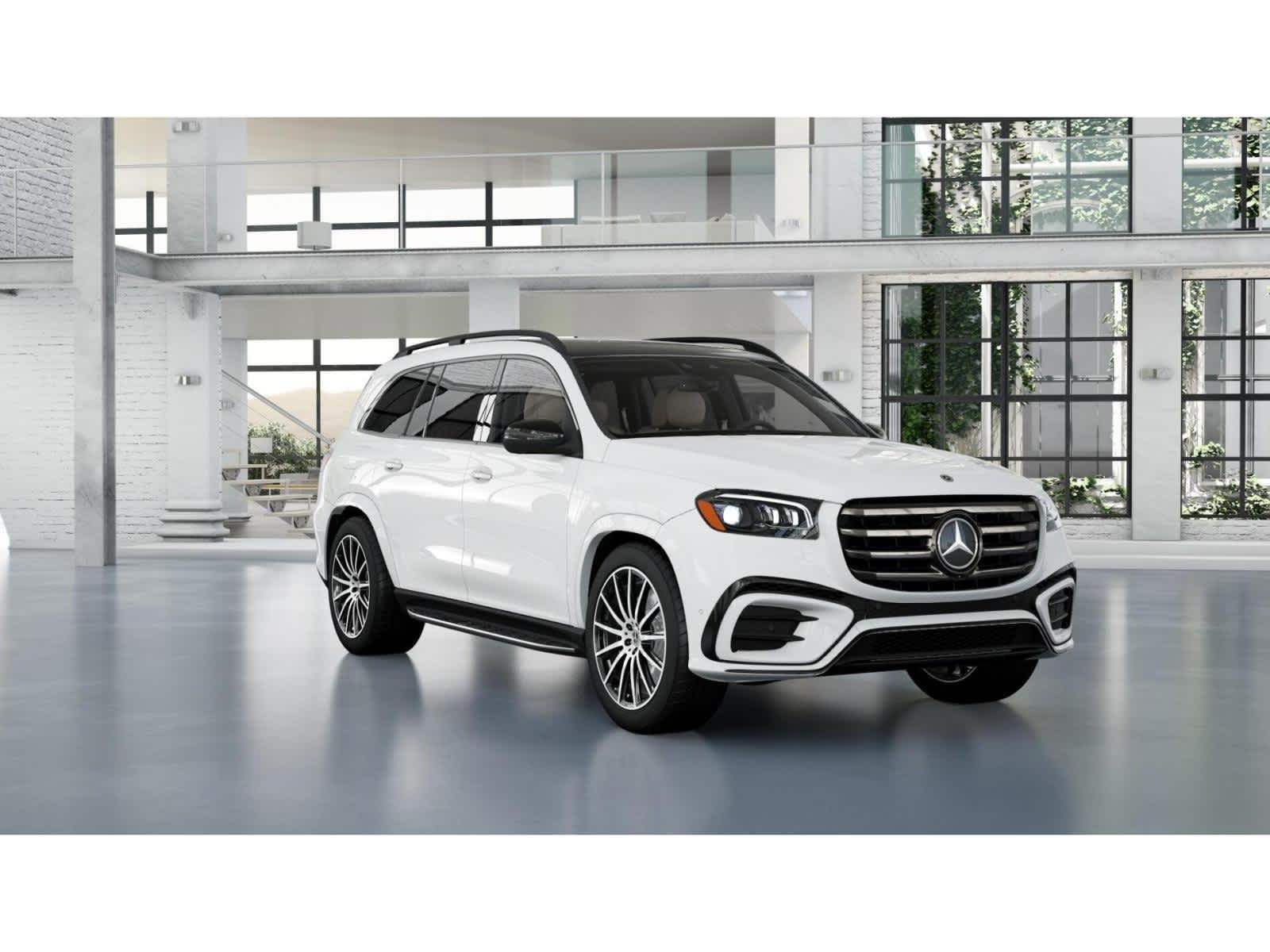 New 2026 Polar White Mercedes-Benz GLS 580 image 9