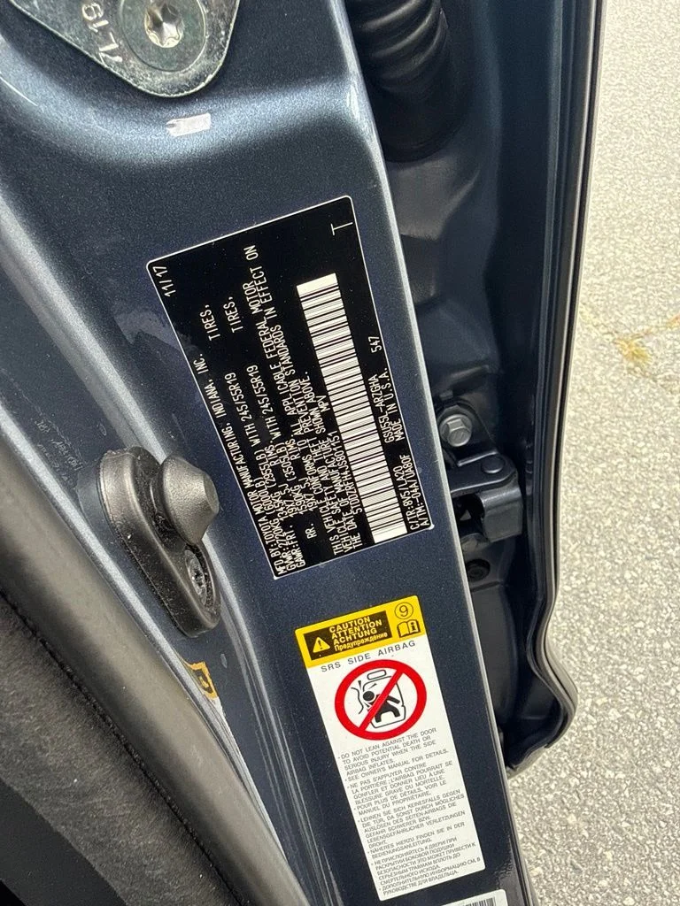 Used 2018 Blue Toyota Limited image 28