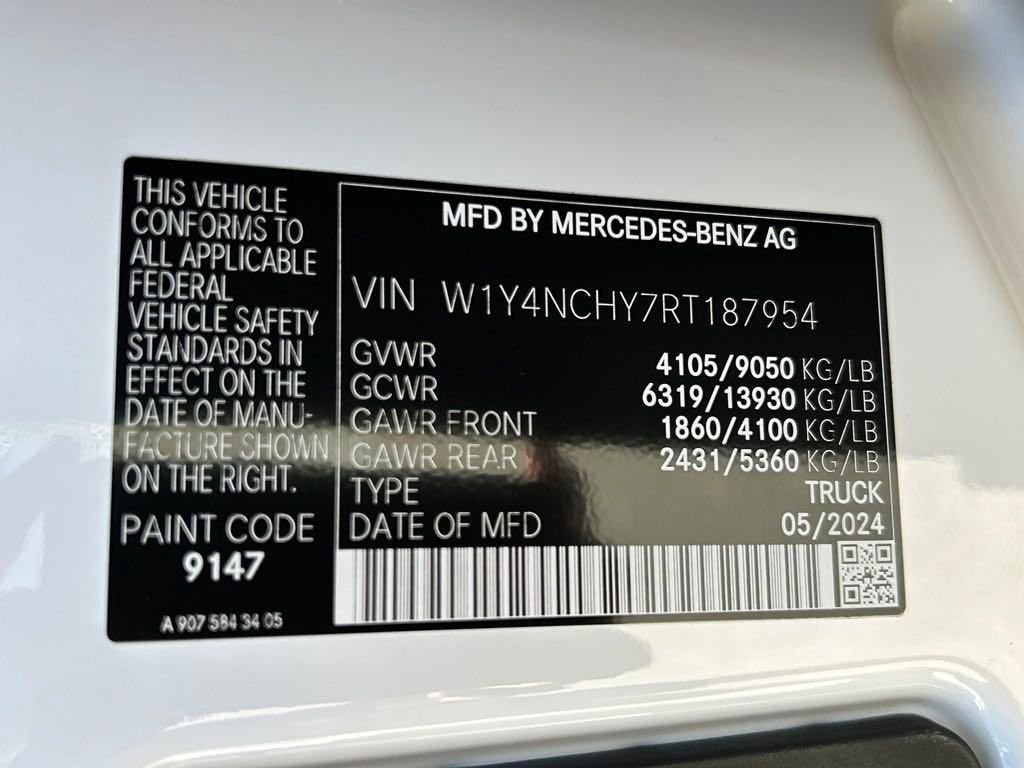 Used 2024 White Mercedes-Benz Cargo 170 WB image 29