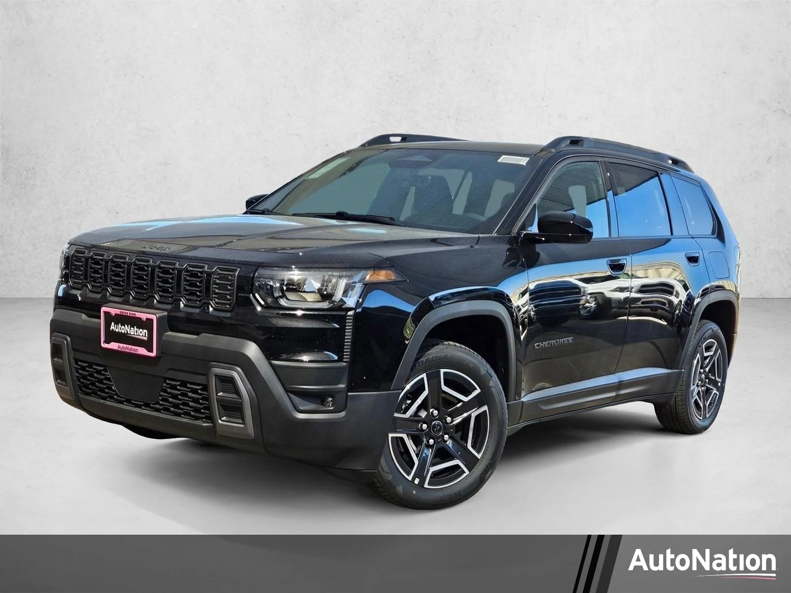 New 2026 Diamond Black Crystal Pearlcoat Jeep Laredo image 1
