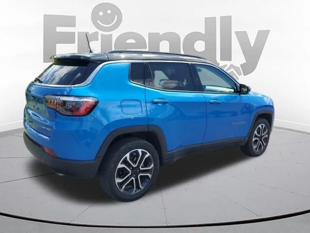 Used 2022 Blue Jeep Limited image 5