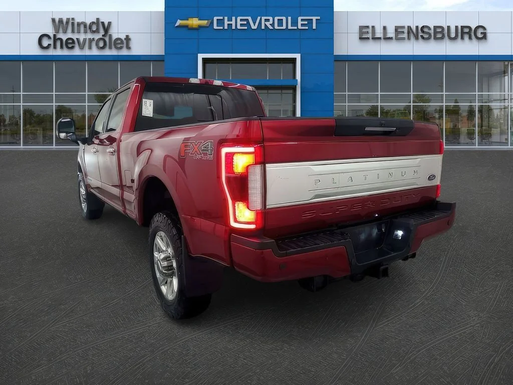 Used 2019 Ruby Red Tinted Clearcoat Ford Platinum image 3