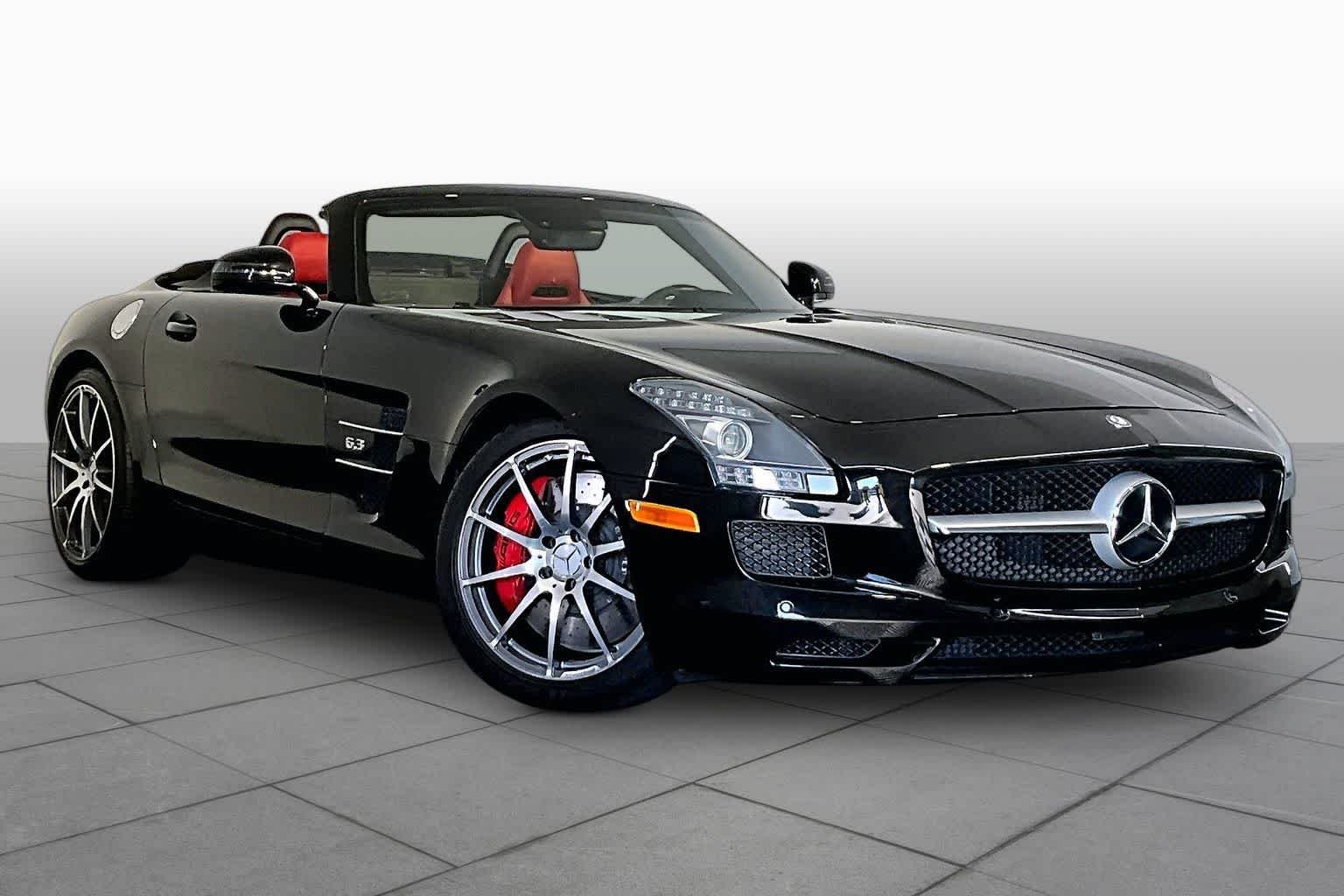 Used 2012 Obsidian Black Metallic Mercedes-Benz SLS AMG® image 2