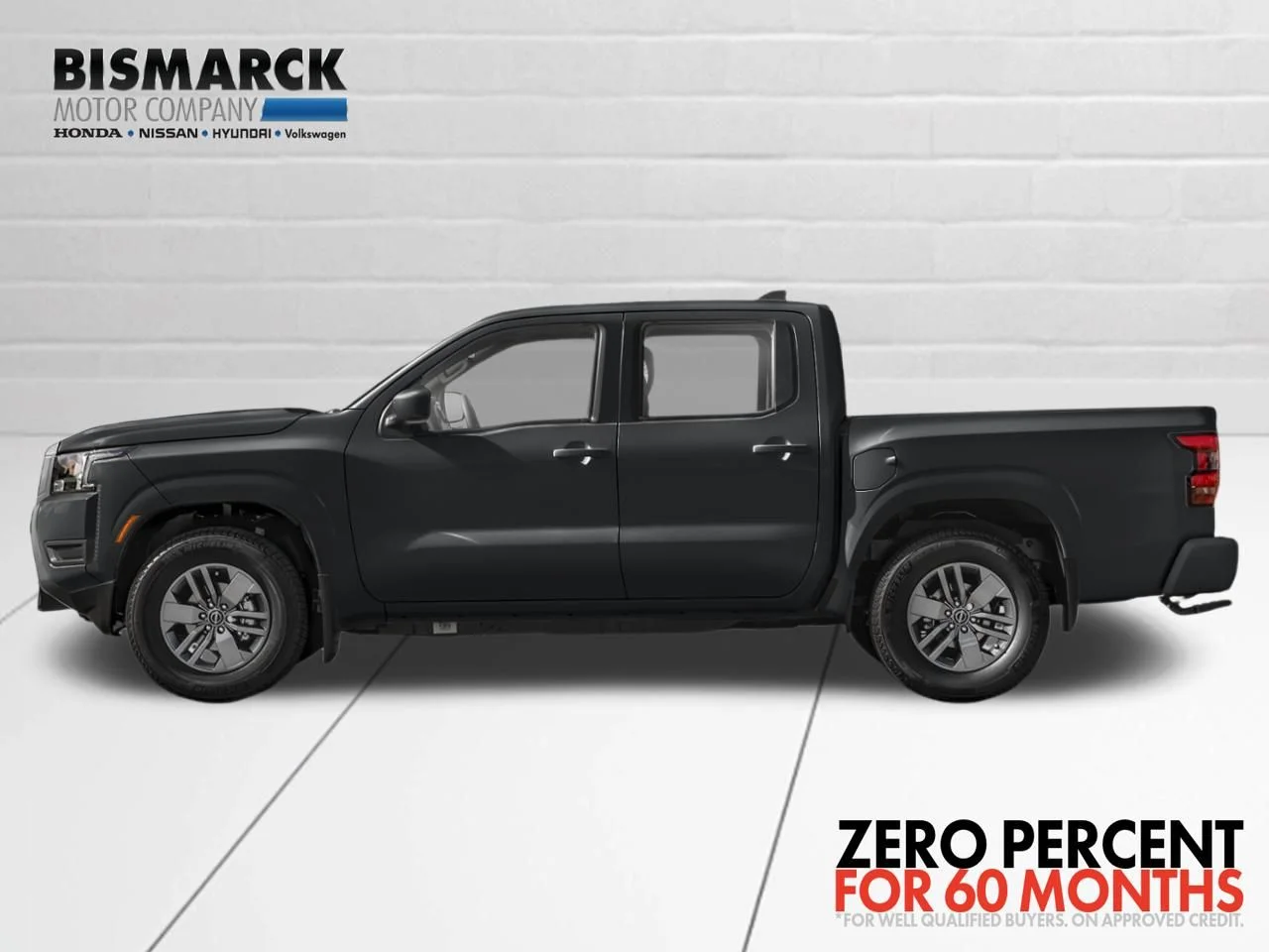 New 2026 Super Black Nissan Crew Cab SV image 3