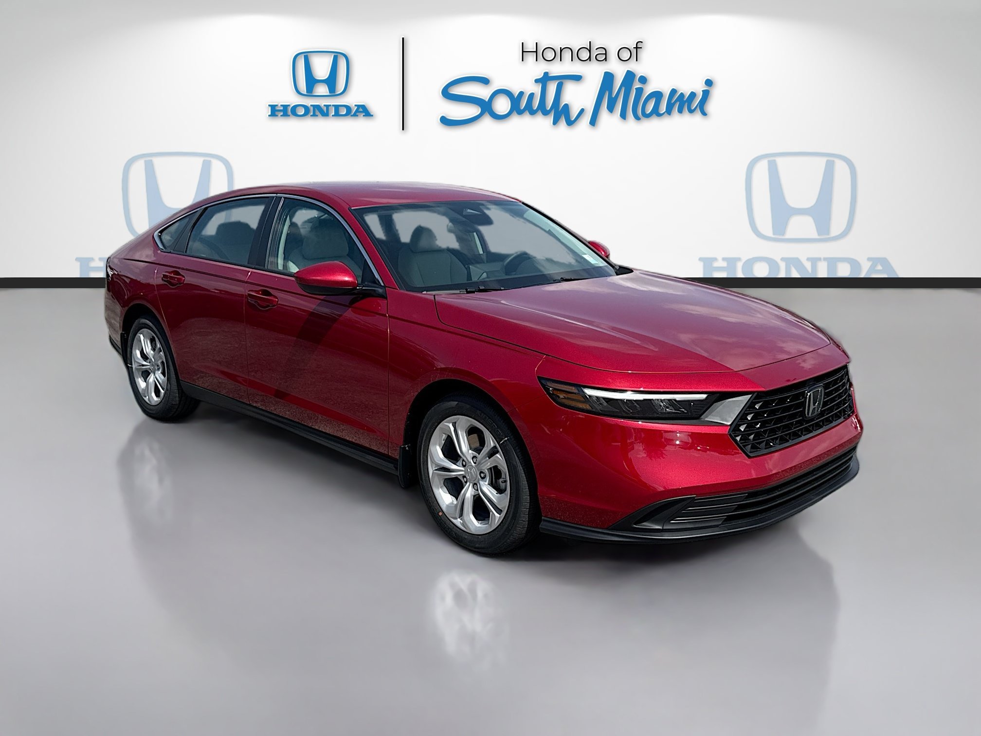 New 2026 Radiant Red Metallic Honda LX image 1