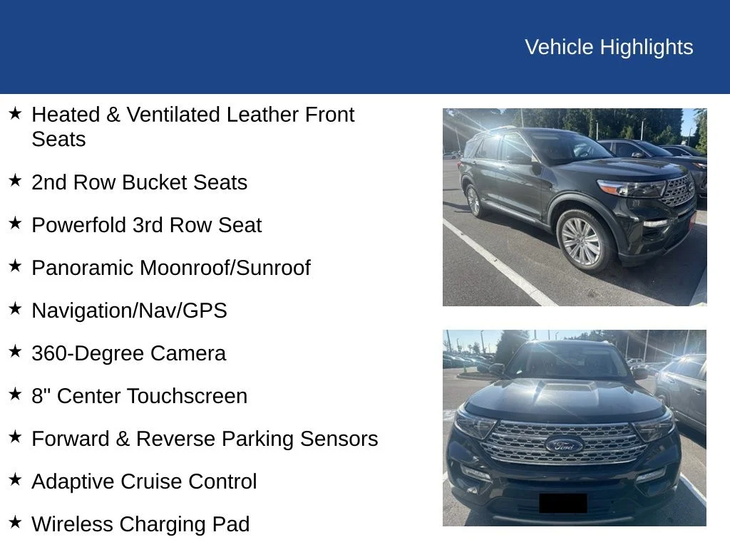 Certified Used 2022 Forged Green Metallic Ford Limited image 15