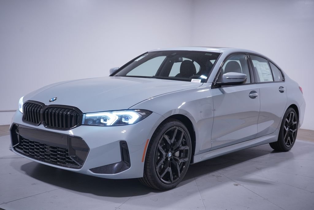 New 2026 Gray Metallic BMW 330i image 1
