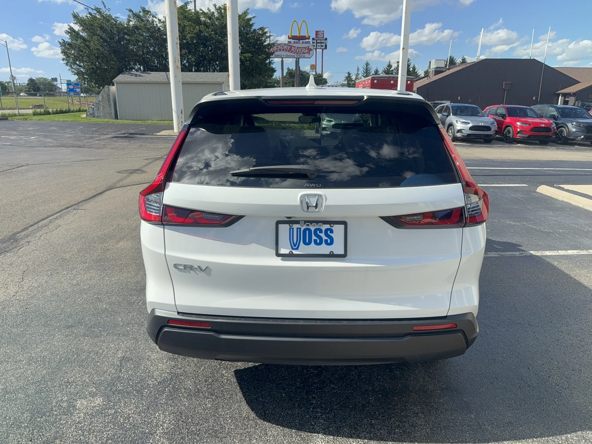 New 2026 Platinum White Pearl Honda EX image 6