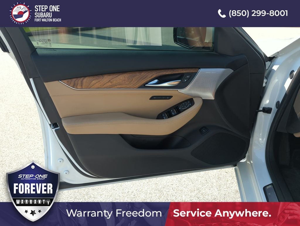 Used 2023 White Cadillac Premium Luxury image 18