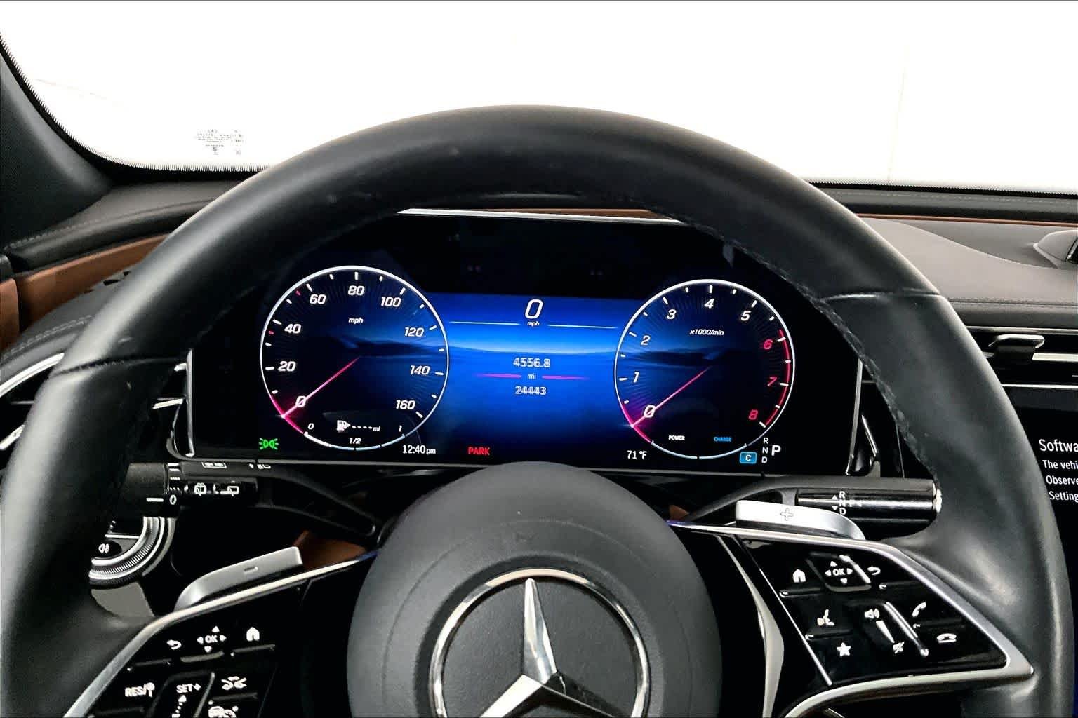Certified Used 2024 MANUFAKTUR Moonlight White Metallic Mercedes-Benz E 450 image 26