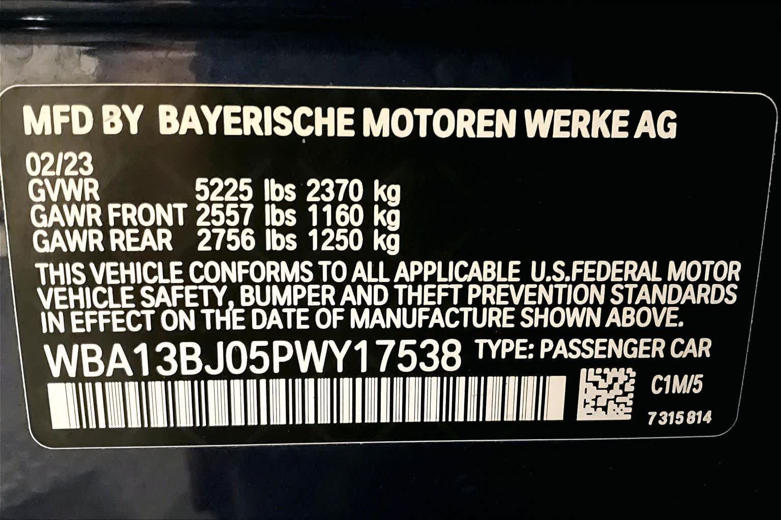 Certified Used 2023 Phytonic Blue Metallic BMW 530i xDrive image 33
