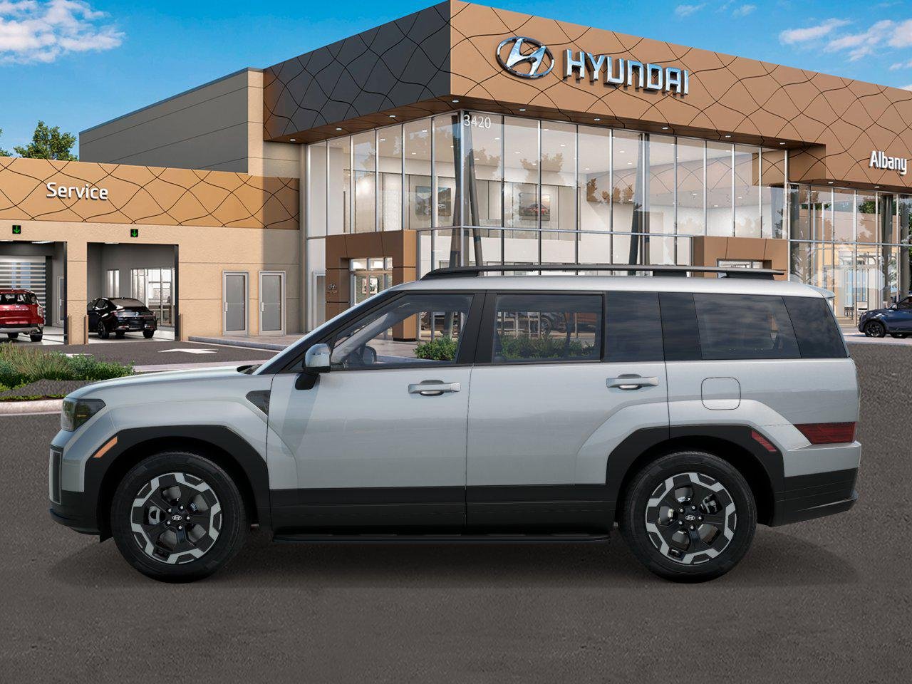 New 2027 Silver Hyundai SEL AWD image 3