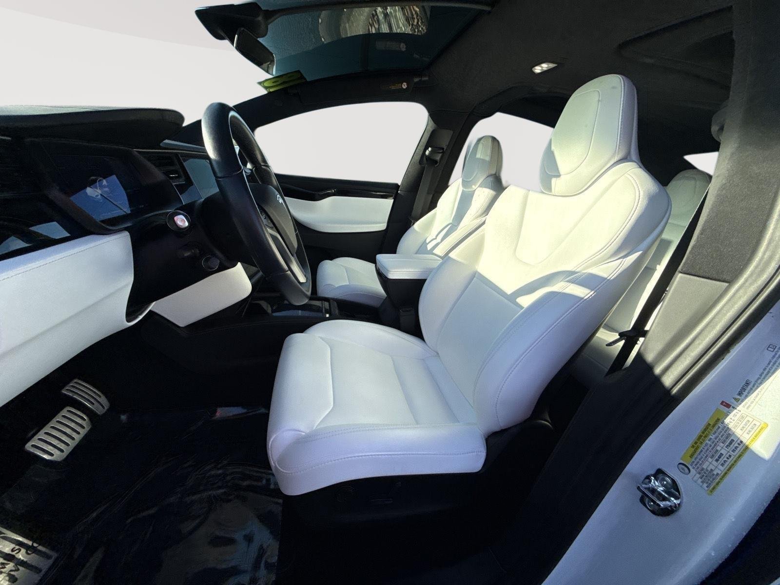 Used 2018 Pearl White Multi-Coat Tesla P100D image 9