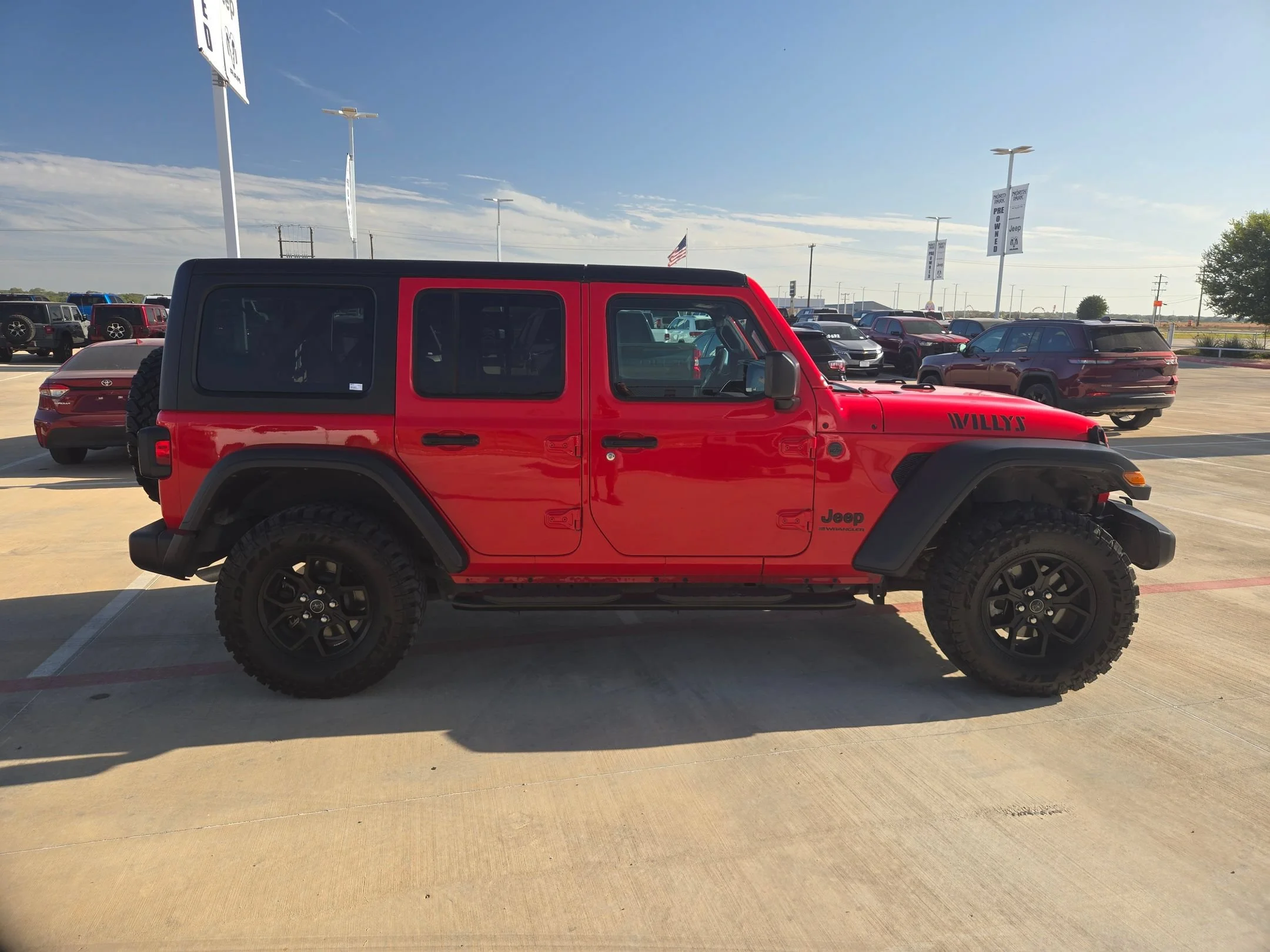 Used 2025 Red Jeep Willys image 6