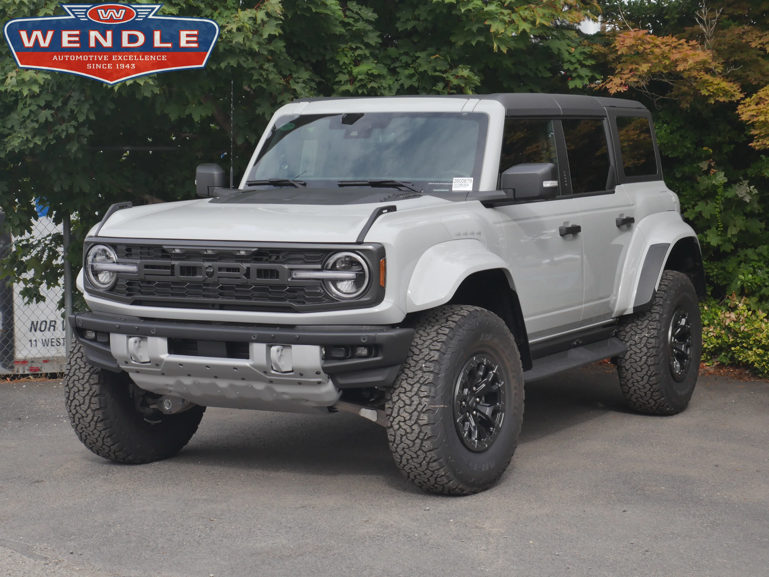 New 2026 Avalanche Gray Ford Raptor image 1