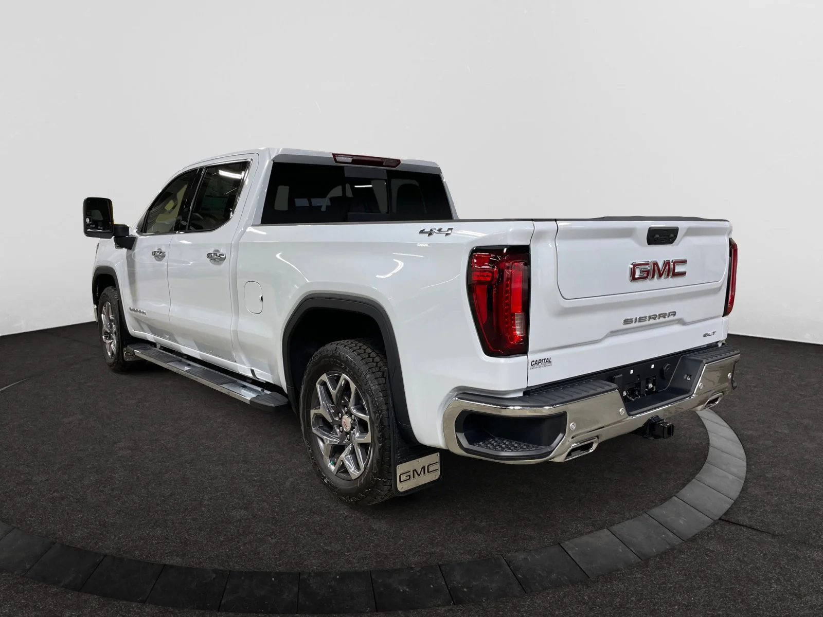 New 2026 Glacier White Tricoat GMC SLT image 3