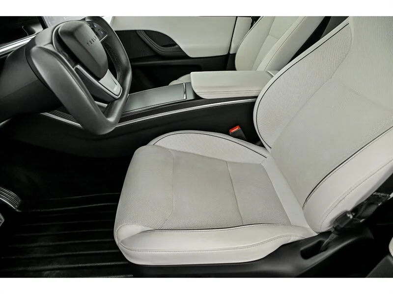 Used 2022 Red Multi-Coat Tesla Plaid image 14